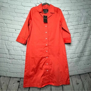 NWT Jerry Lewis Classic Luxuries Coral Light Weight Jacket Women’s size Large